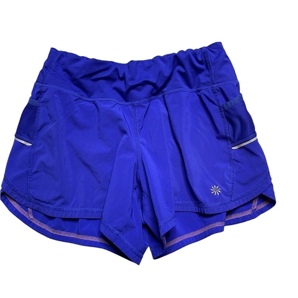 ATHLETA Ready Set Short Purple Size Small